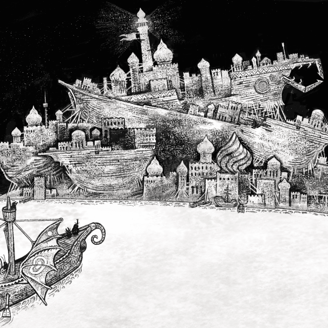 island of settlers of a dead god